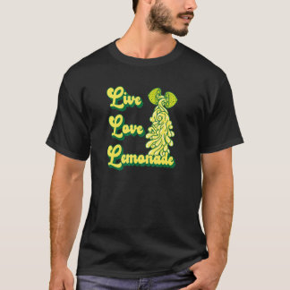 Live Love Lemonade voor een Lemonade Stand Boss T-shirt