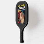 Live Love Lesbian Pickleball Paddle (Links)