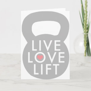 Live Love Lift Kettlebell Kaart