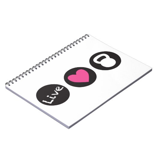 Live Love Lift - Notitieboek (Linkerzijde)