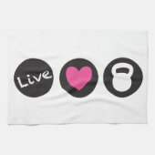 Live Love Lift - Theedoek (Horizontaal)