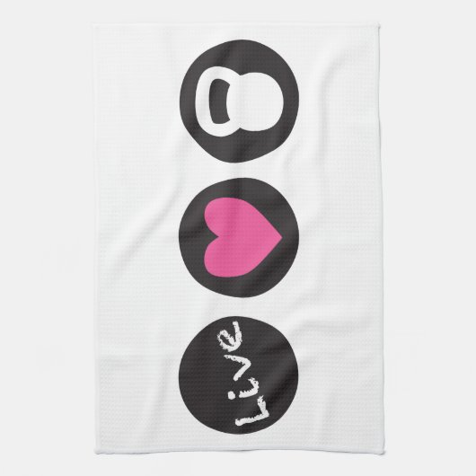 Live Love Lift - Theedoek (Verticaal)