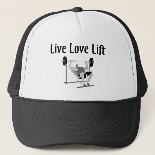Live Love Lift Trucker Pet (Voorkant)