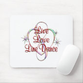 Live Love Line Dance Muismat (Met muis)