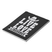 Live Love Linedance Notitieblok (Linkerzijde)