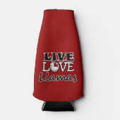 Live Love Llamas Flesjeskoeler (Voorkant)