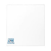 Live, Love, Llamas Notitieblok (Voorkant)