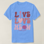 Live Love Meow T-shirt (Design voorkant)