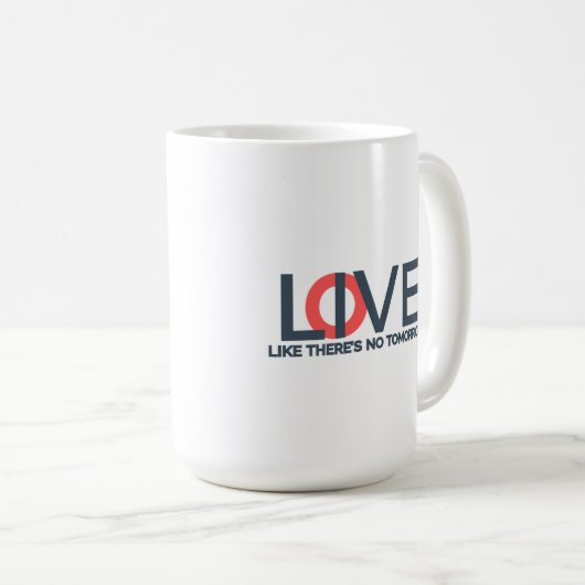 LIVE LOVE Mug Koffiemok (Voorkant rechts)