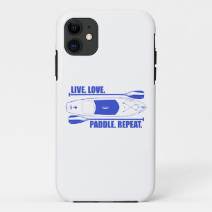 Live Love Paddle Herhaal iPhone 11 Hoesje
