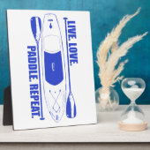 Live Love Paddle Herhaal Fotoplaat (Zijkant)