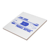 Live Love Paddle Herhaal Tegeltje (Zijkant)