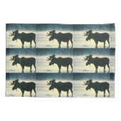 Live Love Peace Water Forest Moose Animal Park Kussensloop (Achterkant)