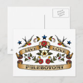 Live Love Phlebotomie Briefkaart (Voorkant / Achterkant)