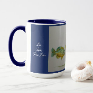 Live, Love, Pine Lake 2 Tone Coffee Mok