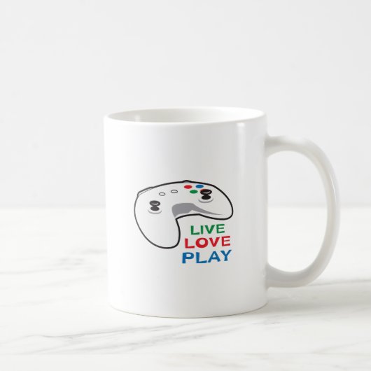LIVE LOVE PLAY KOFFIEMOK (Rechts)