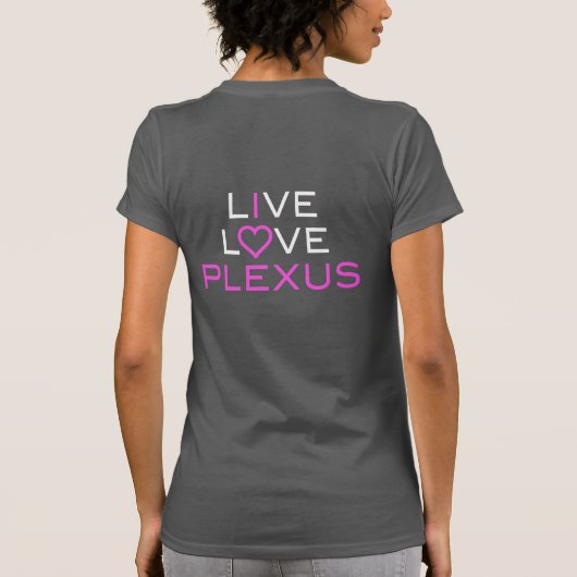 Live Love Plexus T-shirt (Achterkant)