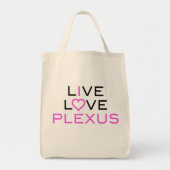 Live Love Plexus Tote Bag (Voorkant)