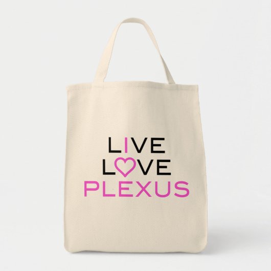 Live Love Plexus Tote Bag (Voorkant)