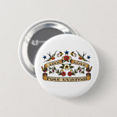 Live Love Pole Vaulting Ronde Button 5,7 Cm (Voorkant /achterkant)