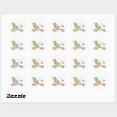 Live..Love..Quilt Ronde Sticker (Vel)