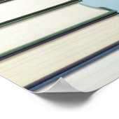 "Live, Love, Read" Book Poster (Hoek)