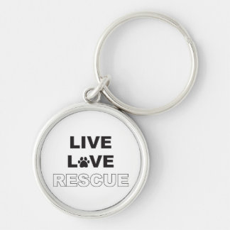 Live Love Rescue Sleutelhanger