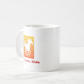 Live Love Ride Horse Coffee Mok (Voorkant links)