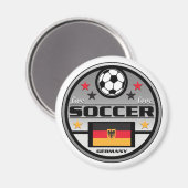 Live Love Soccer Germany Magneet (Voorkant / Achterkant)