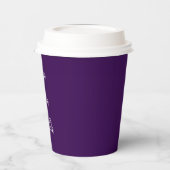 Live, Love, Sparkle citaat papieren beker (Links)