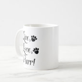 Live Love Spint Koffiemok (Voorkant links)