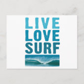live_love_surf briefkaart (Voorkant)