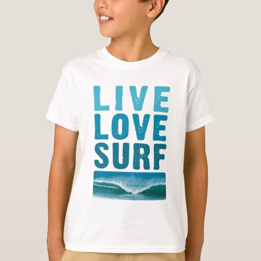 live_love_surf t-shirt (Voorkant)
