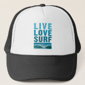 live_love_surf trucker pet (Voorkant)