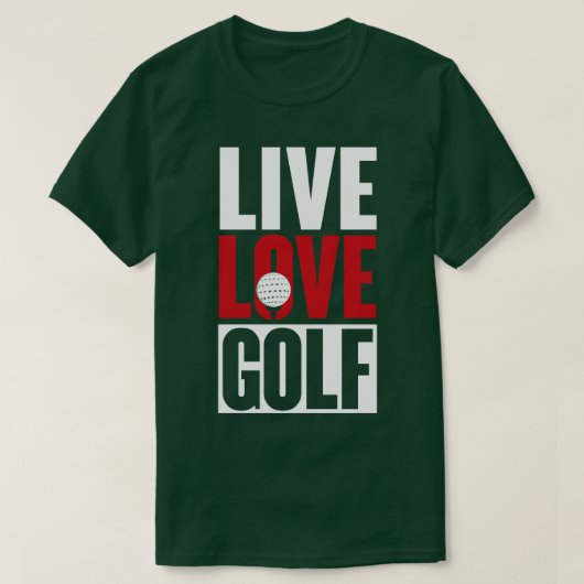 Live Love T-shirt (Design voorkant)