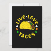 Live Love Tacos Youth Save The Date (Voorkant)