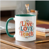 Live Love Teach Rainbow Teacher Appreciation Mok