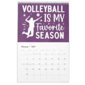 Live Love Volleybal inspiraties Kalender (Feb 2027)