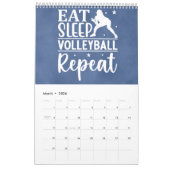 Live Love Volleybal inspiraties Kalender (Mar 2026)