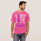 Live Love Volleybal Meisjes T-shirt (Voorkant volledig)