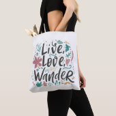 Live, Love, Wander - Schouder Tas (Dichtbij)
