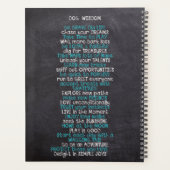 Live Love Wof Hondenliefhebber Planner (Achterkant)