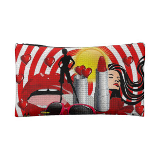 Live & Love YouSelf Small Cosmetics Bag Make-up Bag