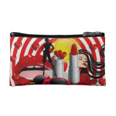 Live & Love YouSelf Small Cosmetics Bag Make-up Bag (Voorkant)