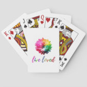 Live Loved Speelkaarten (Achterkant)