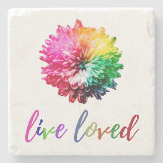 Live Loved Stone Onderzetter