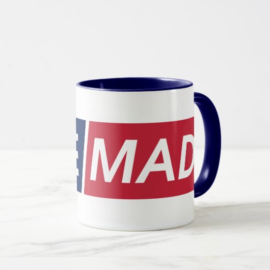 LIVE MAD Bold Motivation Mug Mok (Voorkant rechts)