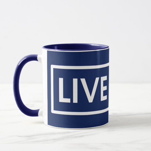 LIVE MAD Urban Statement Mug Mok (Links)