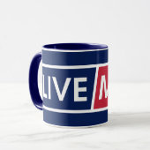 LIVE MAD Urban Statement Mug Mok (Voorkant links)