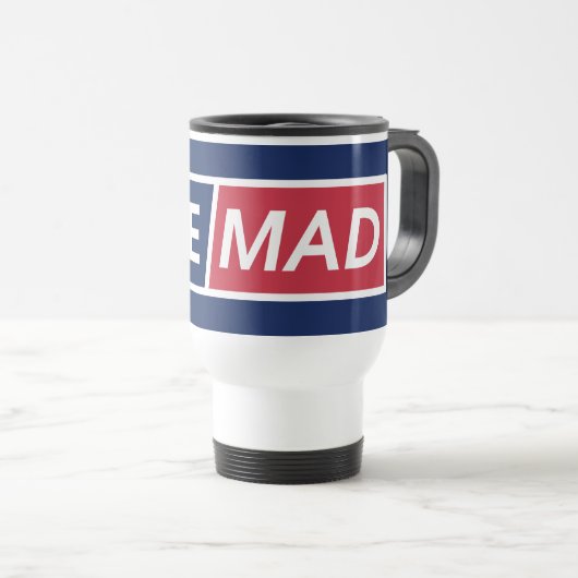 LIVE MAD Urban Statement Mug Reisbeker (Voorkant rechts)